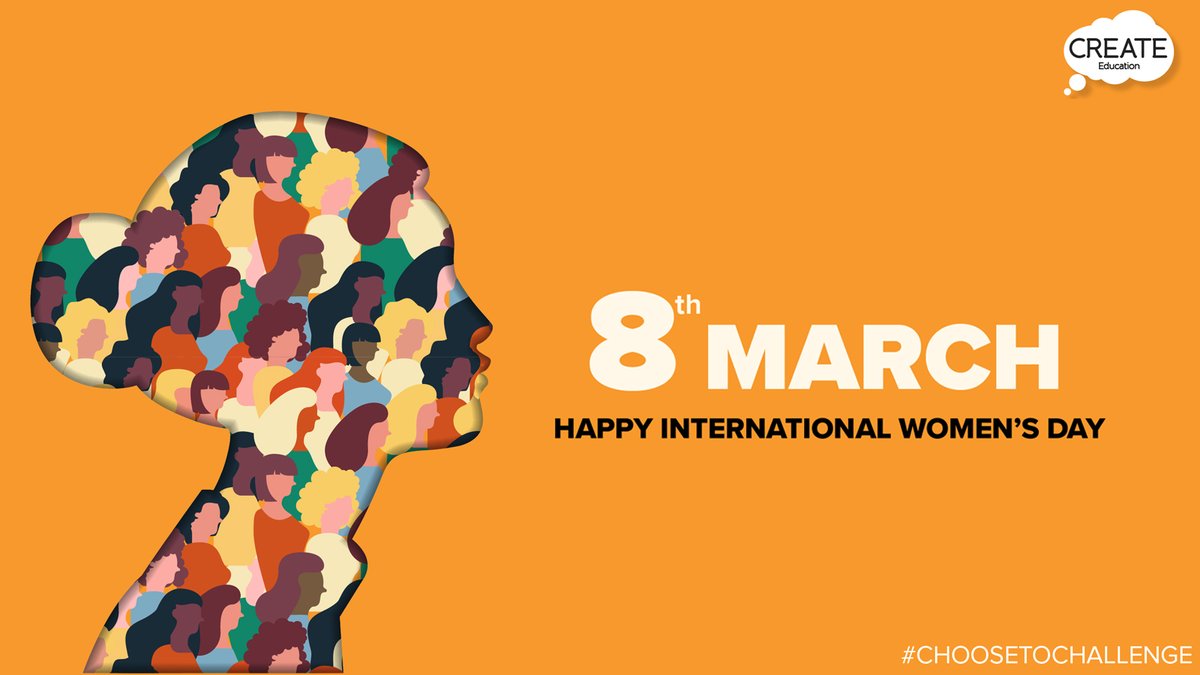 It's #InternationalWomensDay ! Here at CREATE Education we #ChooseToChallenge, encouraging people to commit to helping forge an inclusive world 🌍❤️ Supporting the next generation by helping more women get into #STEM and #STEAM roles 🚀 #WomenInSTEM
