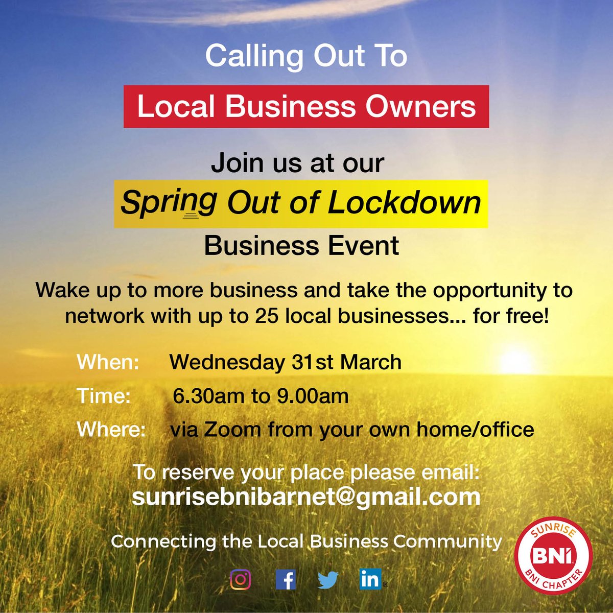 BNI Sunrise tweet media