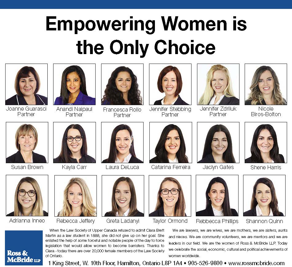 rossmcbridellp's tweet photo. In recognition of #IWD2021 may we present the women lawyers of @Rossmbridellp https://t.co/tCVAAC7ir8