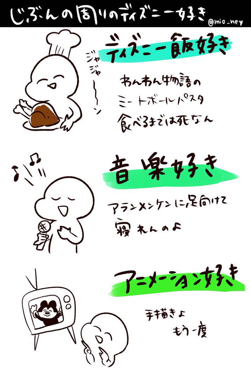 ひとくちに ディズニー好き といっても実は奥が深いのでタイプ分けしてみた そしてその上空をゆく おれたちのかざぽん Togetter ひとくちに ディズニー好き といっても実は奥が深いのでタイプ分けしてみた そしてその上空をゆく おれたちのかざぽん Togetter
