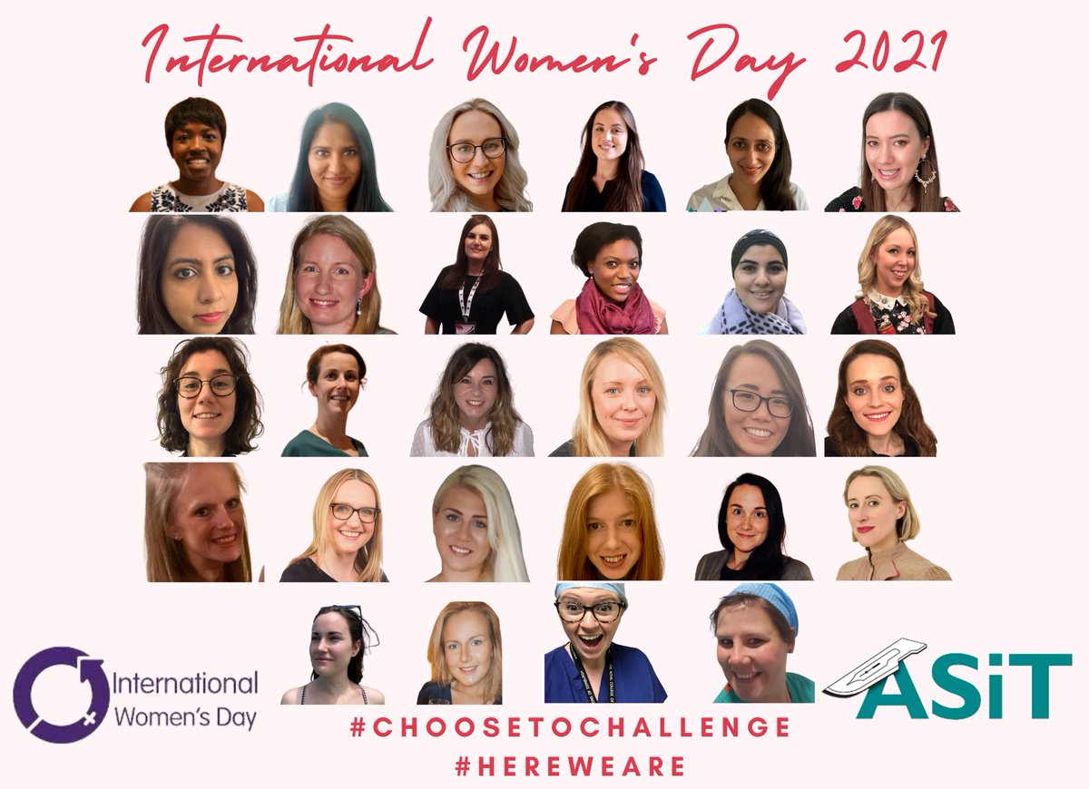 'When women support each other, incredible things happen'

This #InternationalWomensDay we are celebrating all of our female surgical trainees on <a href="/ASiTofficial/">ASiT</a> Council
So proud and excited for 2022 under the amazing leadership of <a href="/LolaASiT/">LolaShake</a> 

#ChooseToChallenge 
#HereWeAre