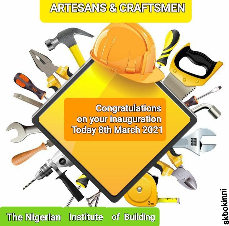 UAtangaedi's tweet photo. The activities of 2021 Builders' Day officially started today 8/3/2021 with the inauguration of the Association of Building Artisans and Craftsmen in Nigeria, ABACON. 
#builderarespecialists #buildwithbuilders 
More events to come!
@MalcolmAlkalee 
@InstituteLagos 
@niobnational https://t.co/bx1hLyUaiP