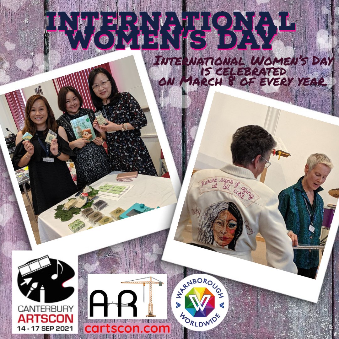 Warnborough's tweet photo. #InternationalWomensDay
The #CArtsCon is an annual conference that brings together people who are interested in the #arts to share their ideas, knowledge, and experience around a theme.

#CArtsCon2021 will be from September 14 to 17. Join us!
https://t.co/7huGGLHVEC https://t.co/N8YTJxjmVi