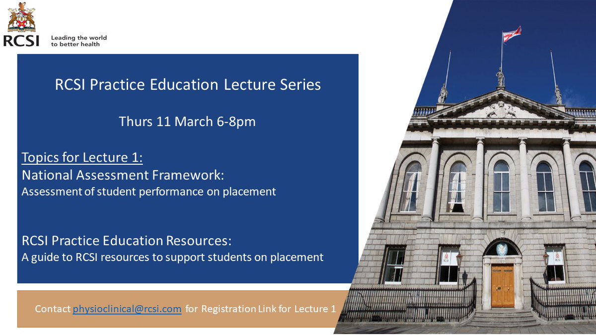 RCSI School of Physiotherapy tweet media