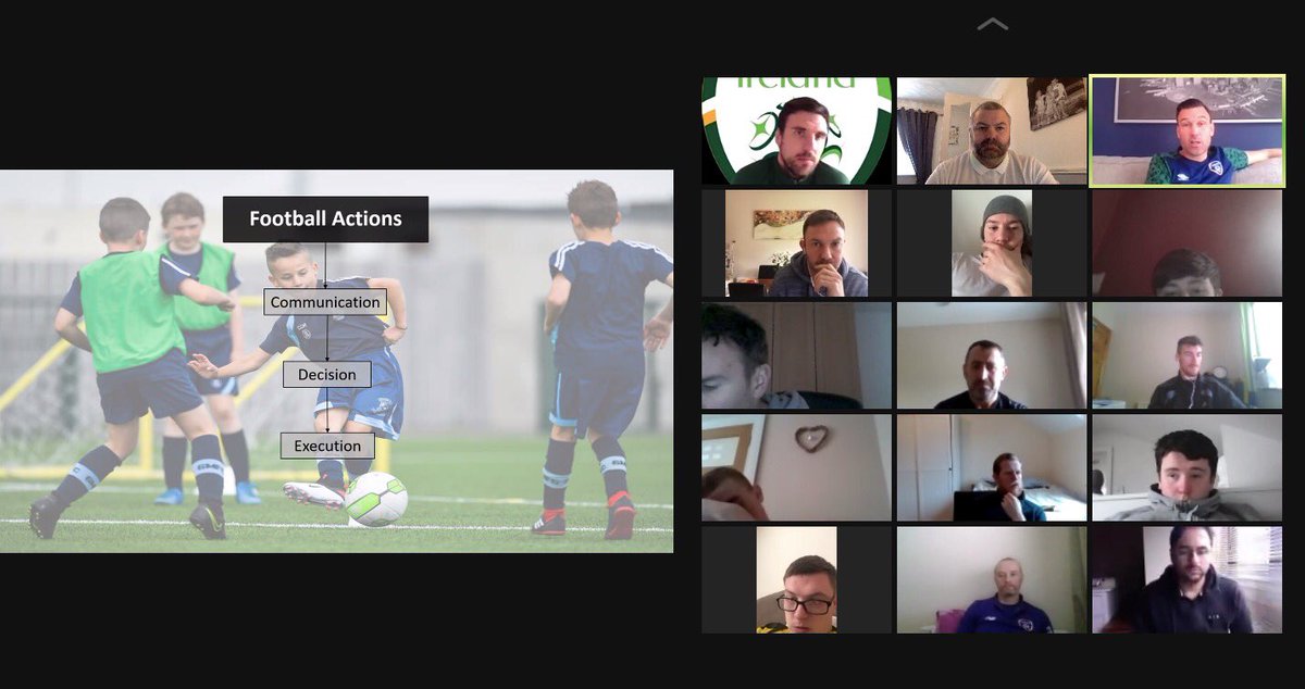 SthDubSports's tweet photo. π @FTallaght students completing our @FAICoachEd PDP2 online #FAI #SDCC #Playerfocused β½οΈβ½οΈ @richie_fitz1 @Peersy23 https://t.co/t7w81jYjeX