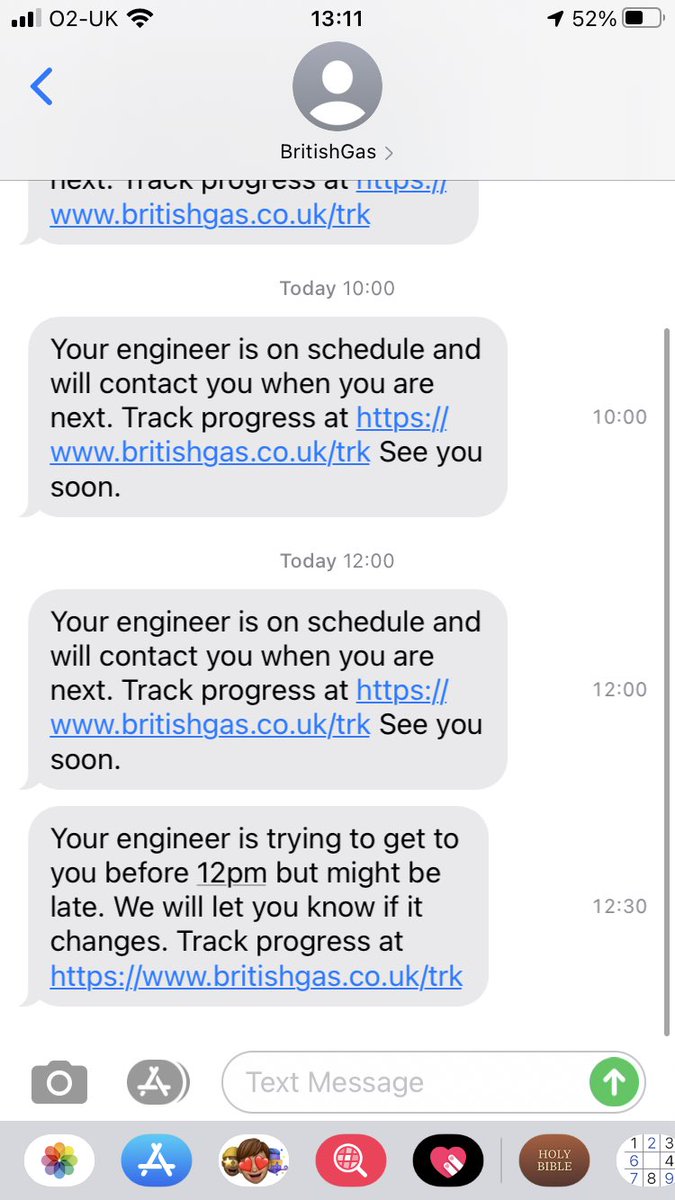 rachswany's tweet photo. Good one @BritishGas 😂 #waitingpatiently https://t.co/O7J72UnrIu