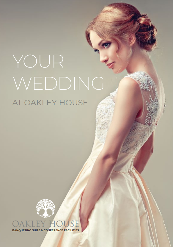 The front cover of our brand new wedding brochure! Come check out the whole brochure on our website and contact us to start planning your Special Day.
oakleyhouse.co.uk/wedding/Oakley…
