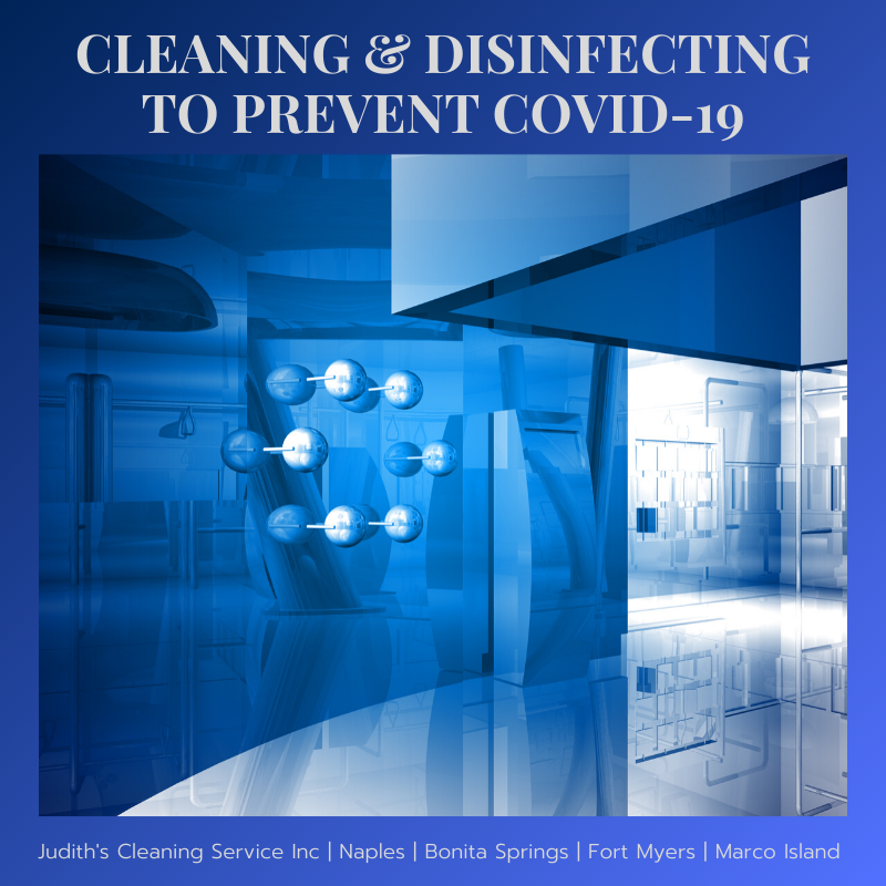 JudithsClean's tweet image. Cleaning and disinfecting high-touch surfaces in your home or office regularly is an important precaution to lower the risk of infection and is particularly important right now with the coronavirus making its way around the world.⁠ Call us today! buff.ly/2AWapch