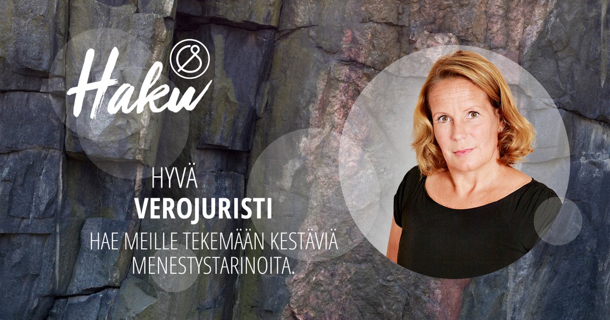 Verotiimimme etsii nyt juristia joukkoonsa! Meillä työskentelet asiantuntijana monipuolisten ja mielenkiintoisten vero-oikeudellisten toimeksiantojen parissa. Kipinöithän rakennesuunnittelusta, veroneuvonnasta ja haastavista veroprosesseista? Hae pian⭐

castren.fi/fi/urapolku/av…