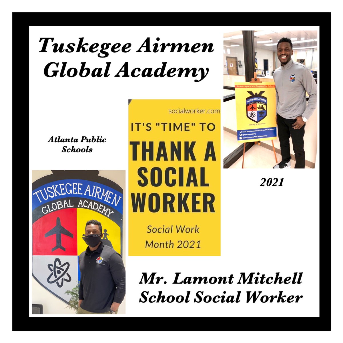 We celebrate and honor the work of our Social Worker @APSTAGAcademy! Thanks Mr. Mitchell for your service, dedication and commitment to our students, staff and families in this community! We appreciate all that you do! ❤️ @WeemsYolanda @TAGDataAnalysis @marcopitts @AssocSupBrown