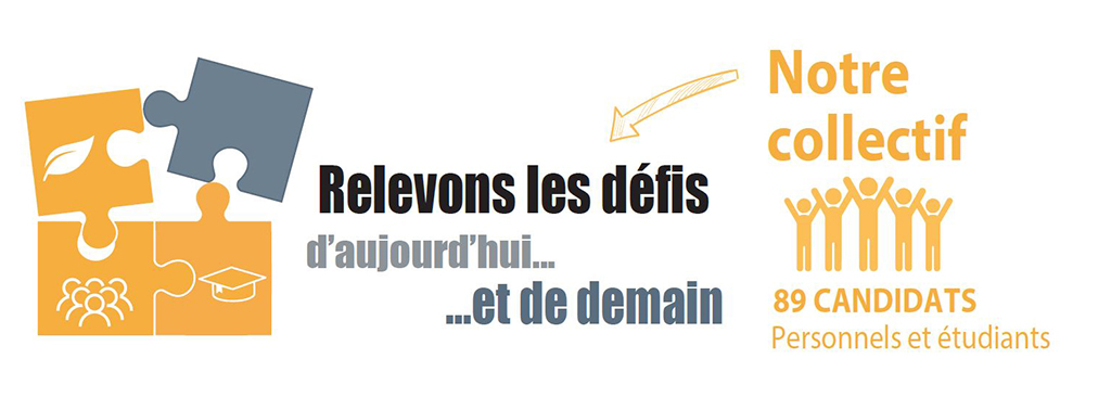 LMUReleverDefis's tweet photo. #Relevonslesdéfis J-1
🗳️Du 9 au 11 mars votez pour une équipe qui place le collectif et l’humain au centre.
Grâce à de nombreux temps d’échanges, véritable laboratoire d’idées, nous avons construit notre projet pour une #université nouvelle.
➡️https://t.co/nCrvys3neN
#élections https://t.co/PtfHte6vnS