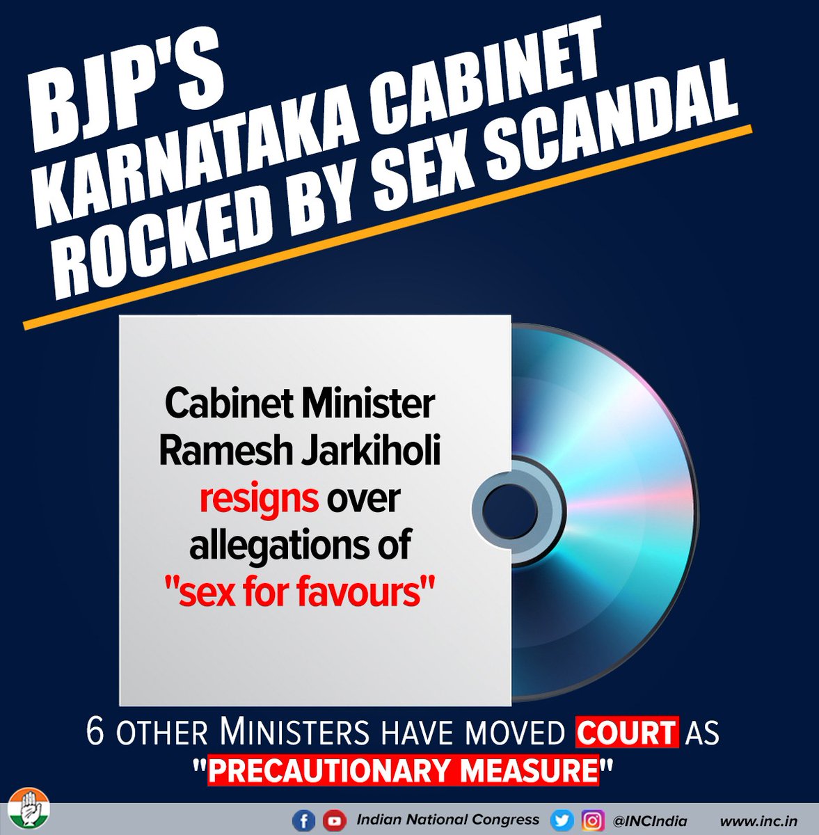 【vol1～30】SCANDAL FC会報 The sex scandal that has rocked the Karnataka cabinet does not