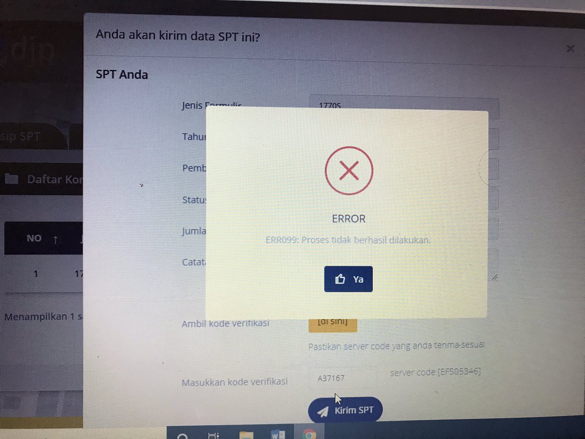 Fajarz's tweet photo. ribetnya jd @PNS_Ababil di bln maret dikejar2 LHKPN, PAK, SKP, SPT....nih jg knapa SPT error mulu pdhl tinggal 1 klik https://t.co/bJ4vfKFa5q