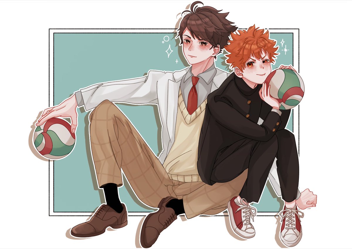 ハイキュー ゆずちゃん Yuzu 1633 に天才線画を頂き塗らせて頂きました ふにむ のイラスト