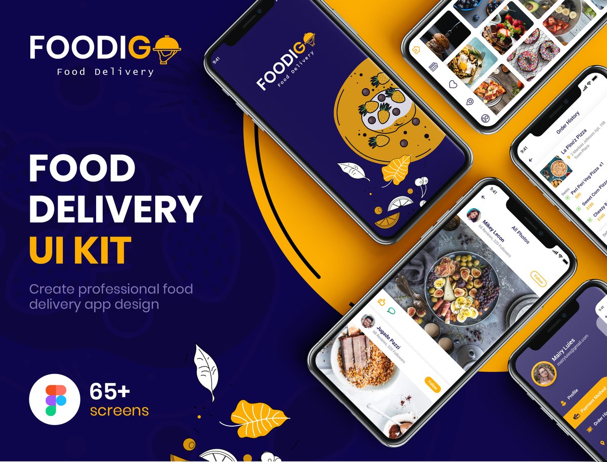 ncodetechnology's tweet image. Premium mobile UI Kit to help in your food delivery App development process. bit.ly/3nY0rea #FOODIGO #fooddeliveryapp #mobileuikit #uiuxkit #ui #food #android #india #appdevelopment