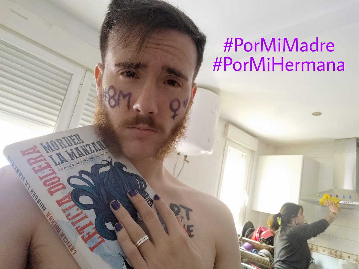 benny_rives's tweet photo. 💜 FELICIDADES CHICAS 💜

Es una lastima que hoy no haya manifestación, pero bueno, la salud es lo primero. 

Es muy triste que haya hombres que no entiendan lo importantes que sois. ¡Dais a luz, otorgais vida! En fin, menos mal que habemos hombres como yo que somos feministas. https://t.co/MNRSoMzeVn