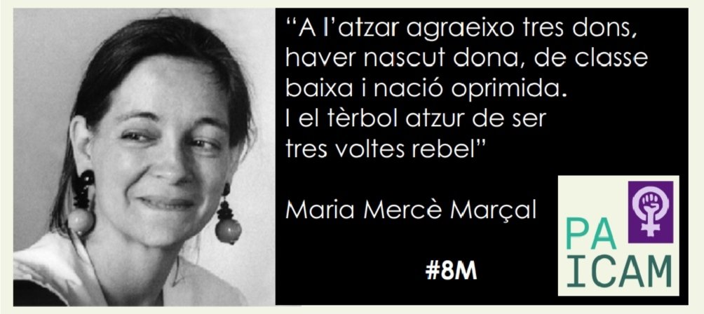 #8M2021
#VagaFeminista8M
#VagaGeneralFeminista
#VagaGeneralTrasfeminista
#VagaFemPAICAM8M
#8M
#Referents:
