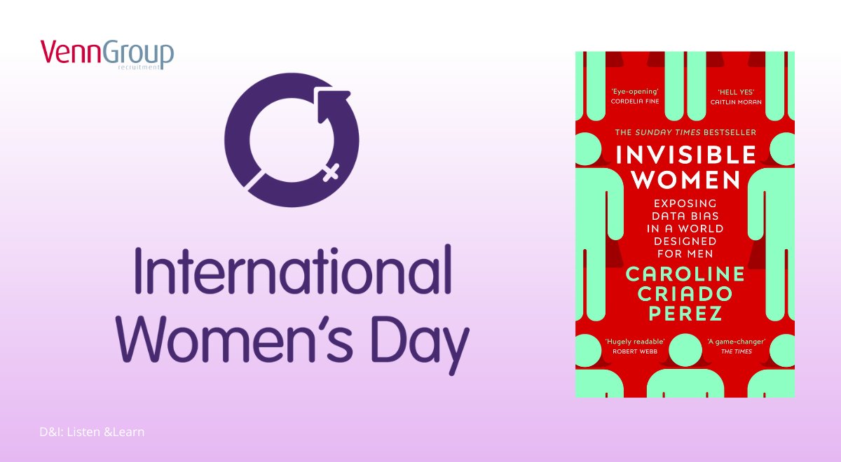 Venn Group (@venn_group) on Twitter photo On International Women’s Day, our CEO Deirdra Moynihan asks everyone in Venn Group to embrace our D&I commitment to learn more about systemic bias and inequality by reading the findings revealed in <a href="/CCriadoPerez/">Caroline Criado Perez</a>' award winning book, Invisible Women.
ow.ly/KE3u50DSTPR On International Women’s Day, our CEO Deirdra Moynihan asks everyone in Venn Group to embrace our D&I commitment to learn more about systemic bias and inequality by reading the findings revealed in <a href="/CCriadoPerez/">Caroline Criado Perez</a>' award winning book, Invisible Women.
ow.ly/KE3u50DSTPR