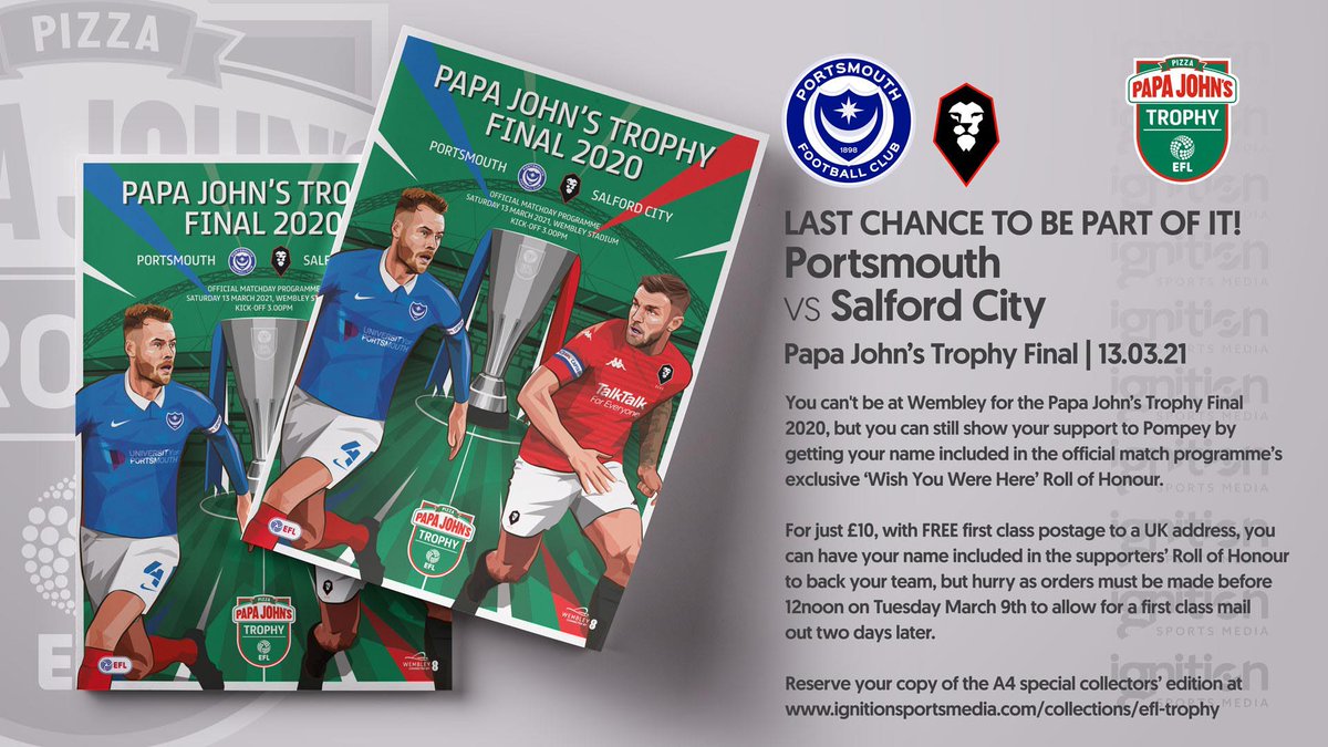 Pompey tweet picture