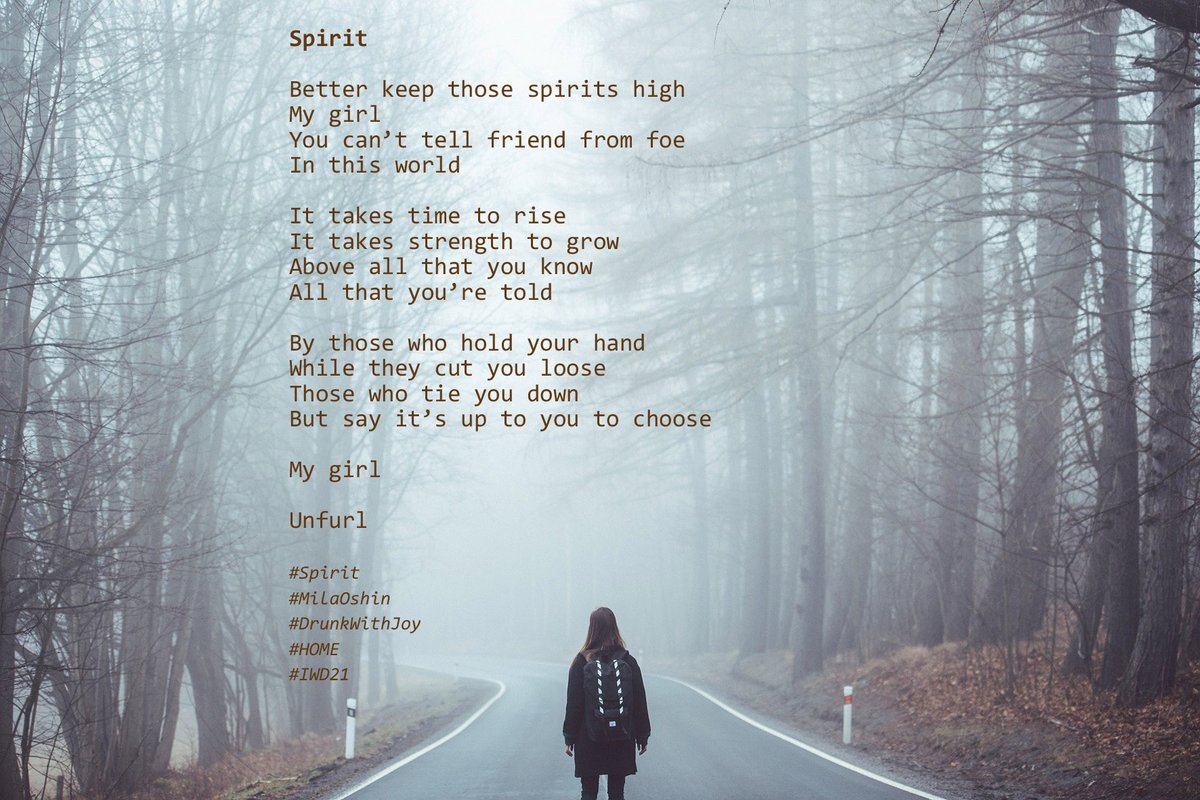 DrunkWithJoy's tweet photo. #Spirit #NewSingle #OutNow #DrunkWithJoy #InternationalWomensDay #internationalwomensday2021 

https://t.co/6RUEFuDKYh https://t.co/VDIjx6qETU
