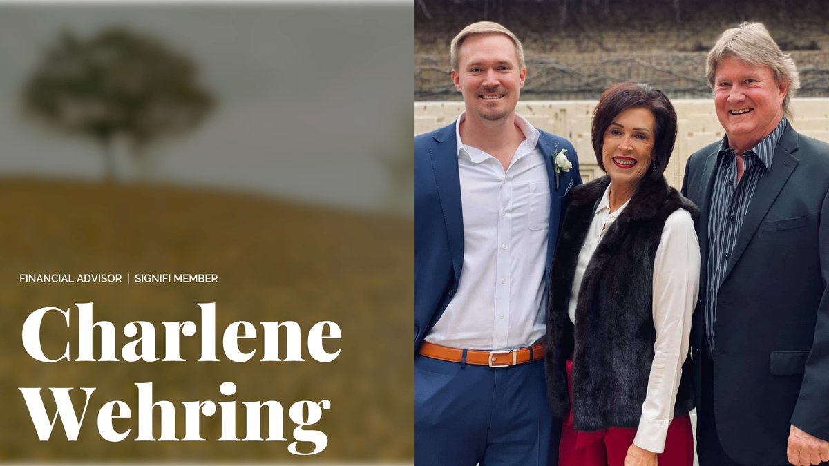 On #IWD2021 we're spotlighting another awesome female founder and financial advisor: SigniFI member Charlene Wehring. Charlene chases opportunity – wherever it resides, but her ambition has never come at the cost of putting people first. tinyurl.com/signifi-charle…