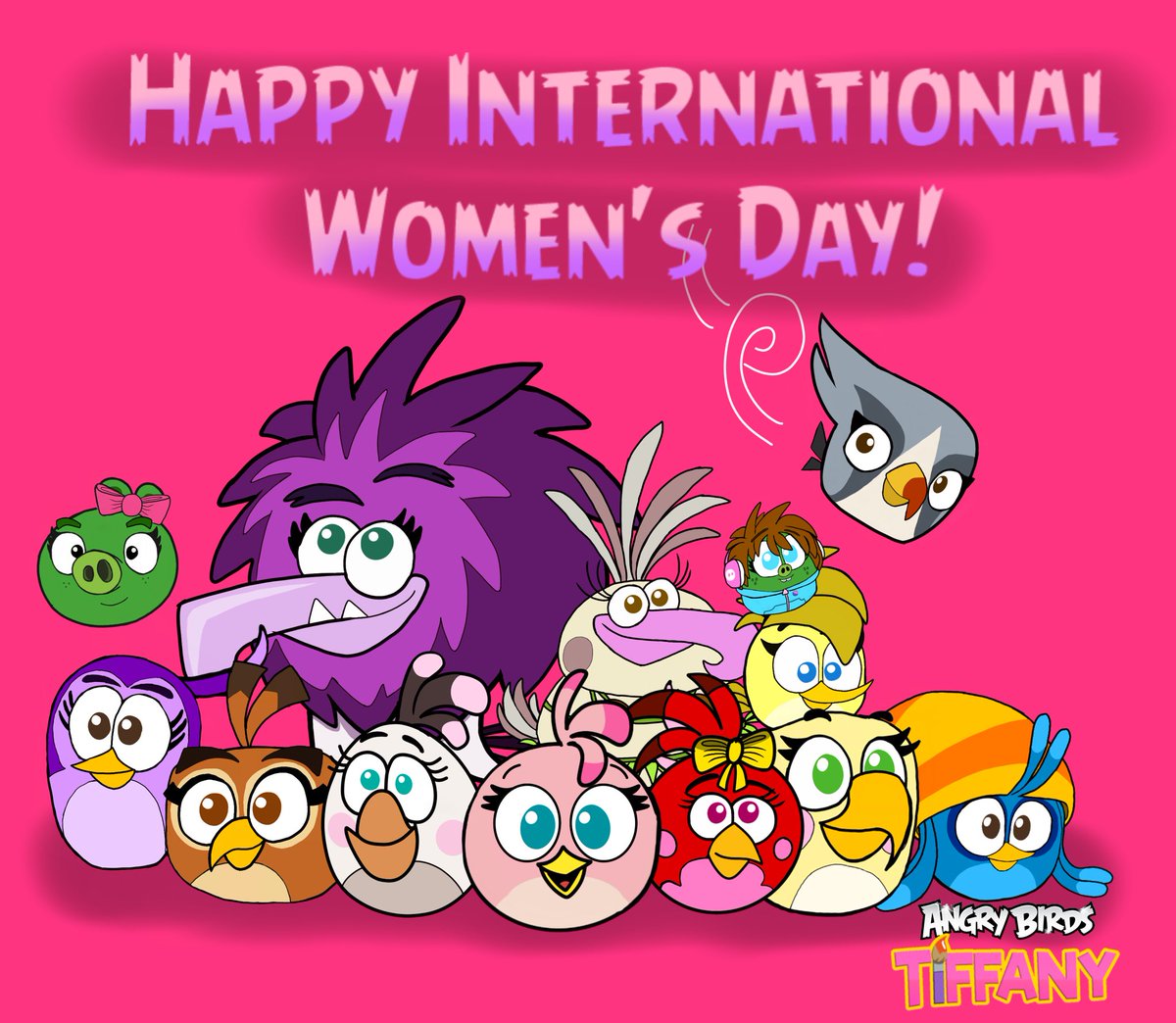 Happy #InternationalWomensDay to all the girls out in the world! 

#angrybirds #angrybirdstiffany #angrybirdstiffany #angrybirdstoons #angrybirdsstella