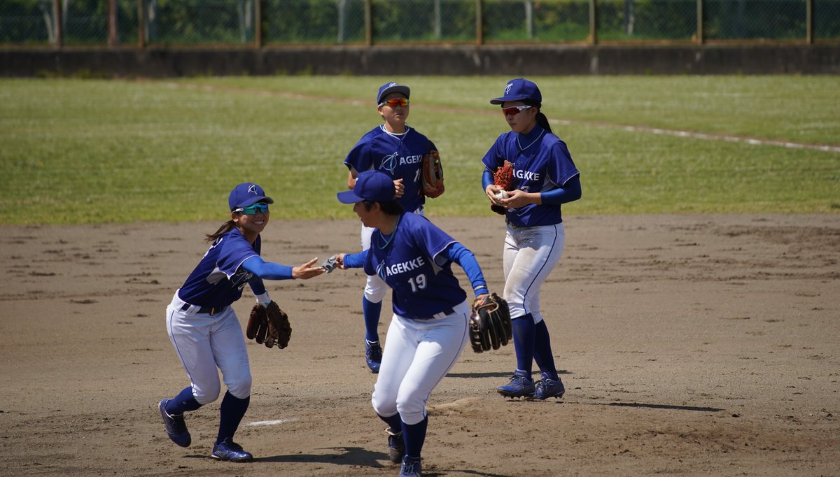 若菜 頑張れ エイジェック女子硬式野球部
