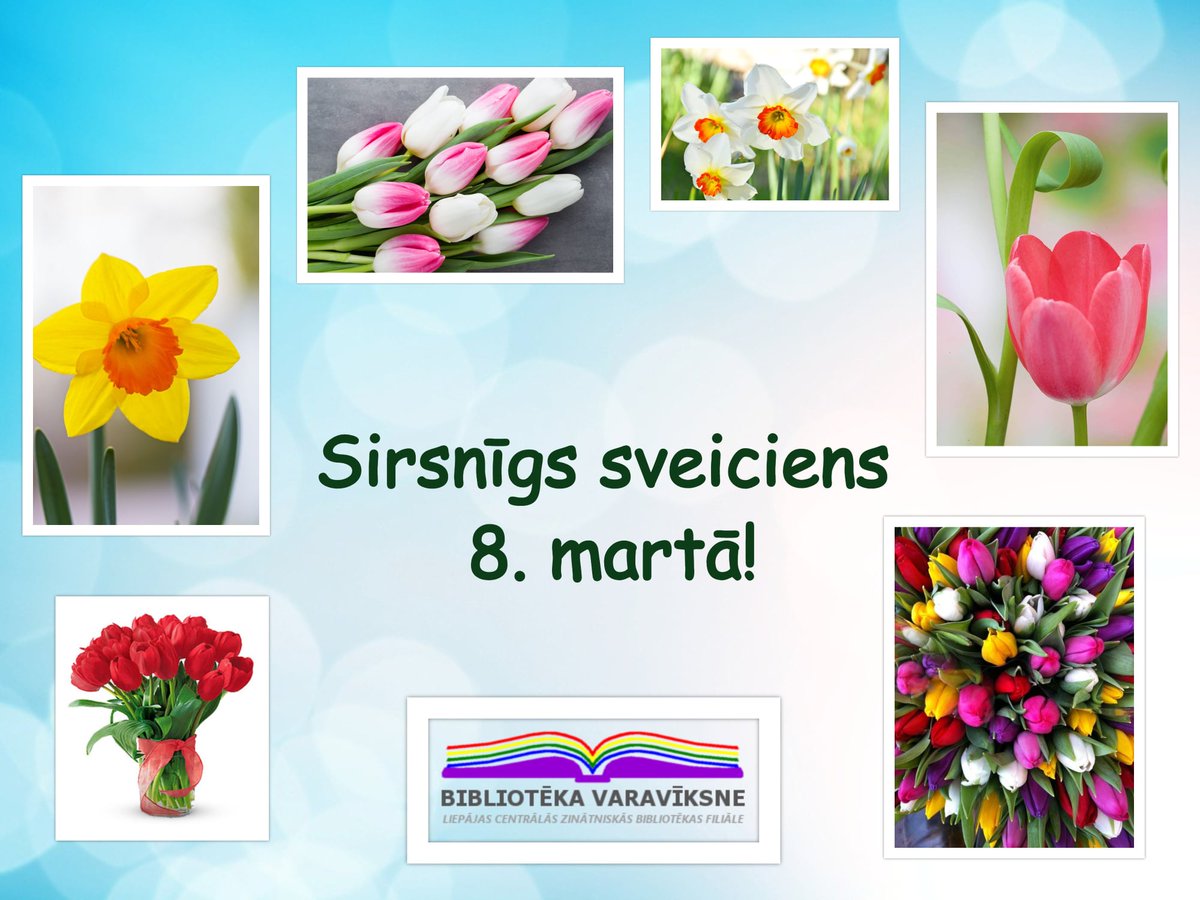Pavasarīgs sveiciens visām burvīgajām sievietēm Starptautiskajā sieviešu dienā! 🥰🌷☀️