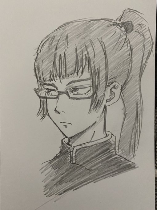 こんばんは♪
10分で描きました(^^)
#禪院真希
#呪術廻戦 
#呪術廻戦イラスト 
