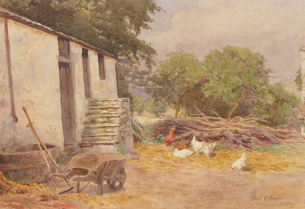 Happy International Women's Day. We're celebrating Clara Perrin, born in Penmaenmawr in 1880, an artist and secretary to the Gwynedd Ladies Art Society. The society was formed after a meeting was called by Lady Augusta Mostyn who then established Mostyn Art Gallery in Llandudno.