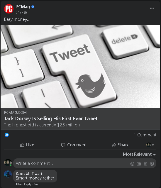 Colinthecrypto1's tweet photo. Trying to get a kickstarter going for $3.5 million dollars
Would anyone like to sponsor this business idea of the future?
#tweetforsale https://t.co/58pXOataXT
