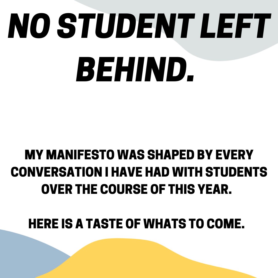 bellaandreae's tweet photo. Candidate manifestos are live! 🎉 

Visit https://t.co/4aCeuESA1T for more details!

We are one week from voting, so I thought I would give you an insight into some of the policies I have developed to make sure that NO STUDENT GETS LEFT BEHIND. 

#MyVoiceForYourProgress #Bella4VP https://t.co/lhvCyssdaC