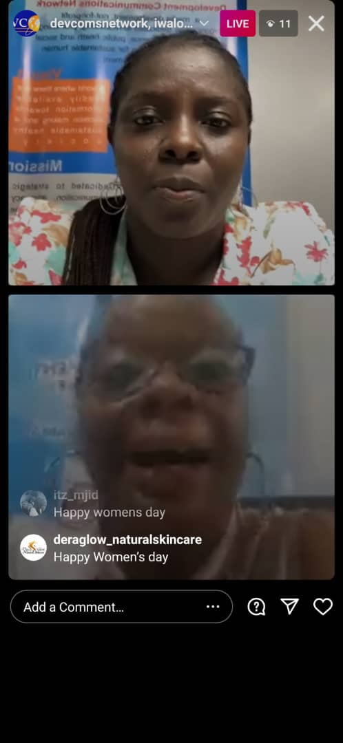Devcoms's tweet photo. Do you want to know more about your sexual reproductive health join this live session at https://t.co/V7OhcvfdPc

#IWD2021 
#ChoseToChallenge 
#Genderequality https://t.co/7FeO4FWZ5O