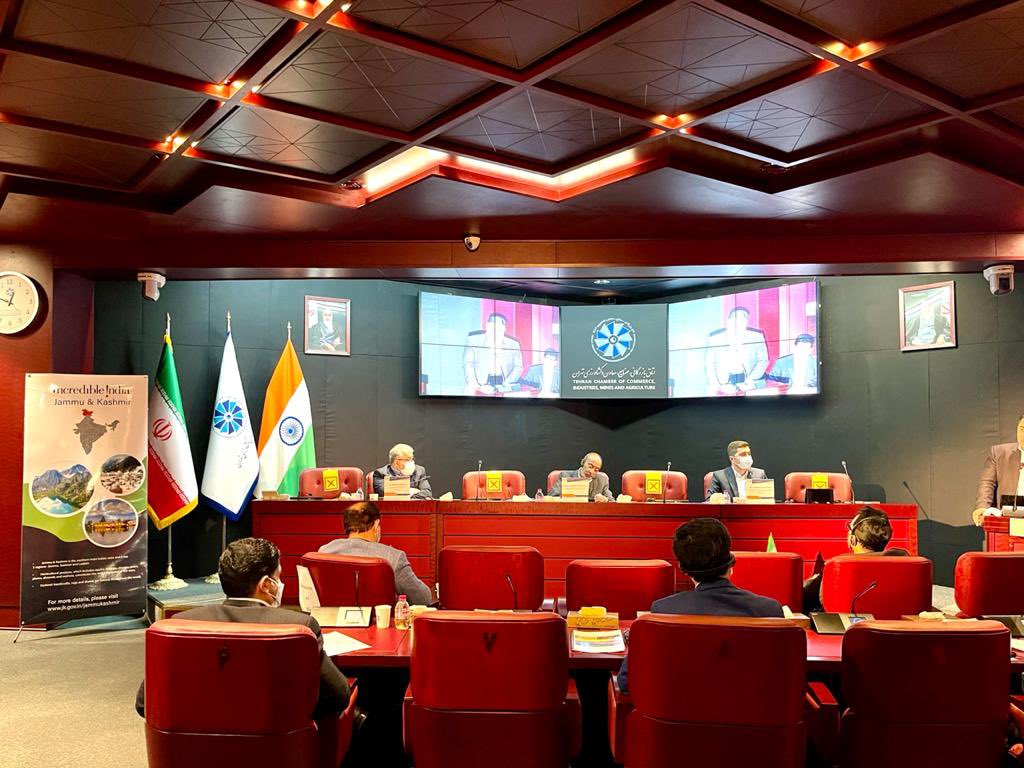 India_in_Iran's tweet photo. An event was held today @TCCIM1 on correlation between regional connectivity &amp; trade corridors centered around Shahid Beheshti port,Chabahar. A PPT showcased 🇮🇳🇮🇷efforts &amp; benefits of using Chabahar as a regional commercial transit hub
@IndianDiplomacy @shipmin_india @IRIMFA_EN https://t.co/vQieCwXokB