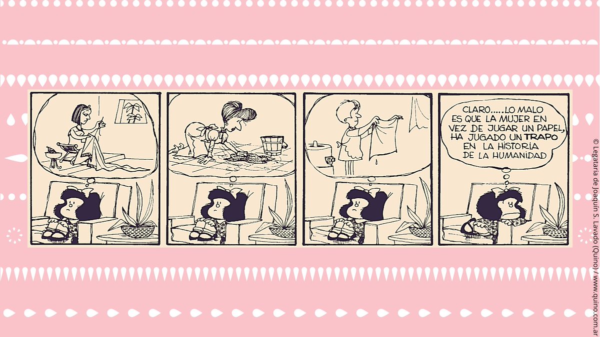 MafaldaDigital's tweet photo. El 8 de marzo son los 365 días del año💜♀️ 
 
#mafalda #quino #8M2021 #8Marzo #DiaDeLaMujerTrabajadora #8marzo2021 #DiaDeLaMujer #8M #DroitsDesFemmes #JournéedesFemmes #8mars #womensday #8march #8Março #LutaDasMulheres #DiadaMulher #MeToo #Metoomovement #NiUnaMenos ⁠ https://t.co/hgS9LsjHEg