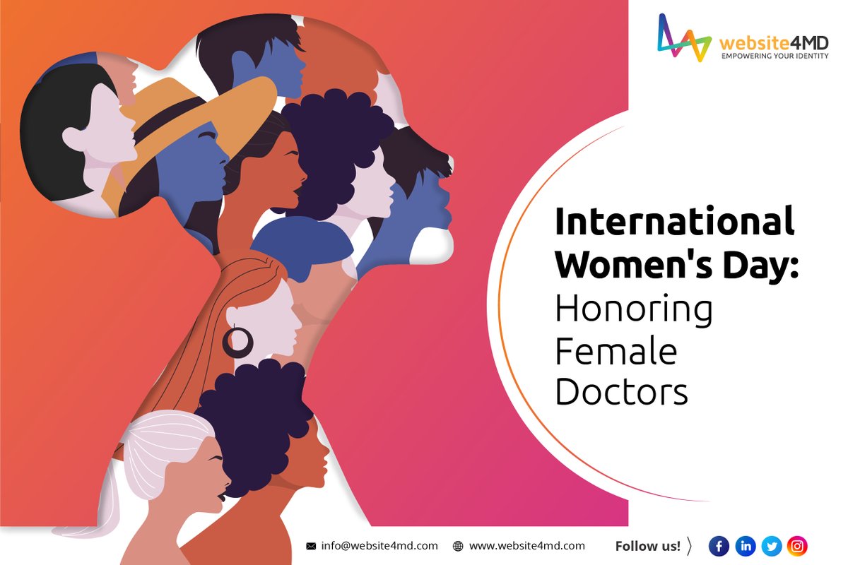 Website4MD's tweet photo. Taking care of people's health is both a challenge and a responsibility. To mark International Women’s Day, let us acknowledge and appreciate the efforts of female doctors who continuously make a tremendous impacts on the medical profession especially during this pandemic. https://t.co/IAtK0N70Uq