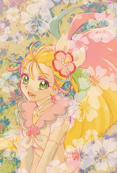 キュアサマー
 #プリキュア版深夜の真剣お絵描き60分一本勝負 