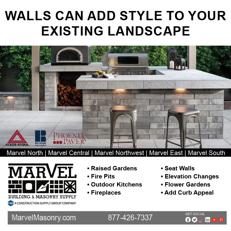 MarvelMasonry's tweet photo. Marvel has a full line of wall product available.  Stop by today!

#MarvelMasonry #Marvel #Hardscapes #OutdoorLiving #Walls #RetainingWalls #AckerStone #Belgard #PhoenixPaver https://t.co/mAV4P7pJg4