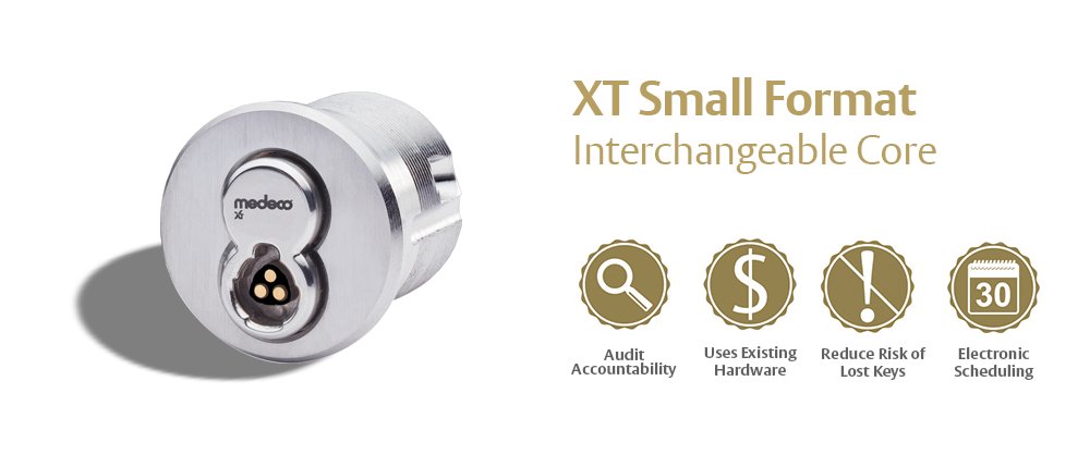 dssnynj's tweet image. The Medeco XT electronic SFIC cylinders are an ideal retrofit solution to add loss and liability management to existing hardware. 
#assaabloy #doorhardware #intelligentkey #electronickey #accesscontrol #locksmiths #facilitymanagers