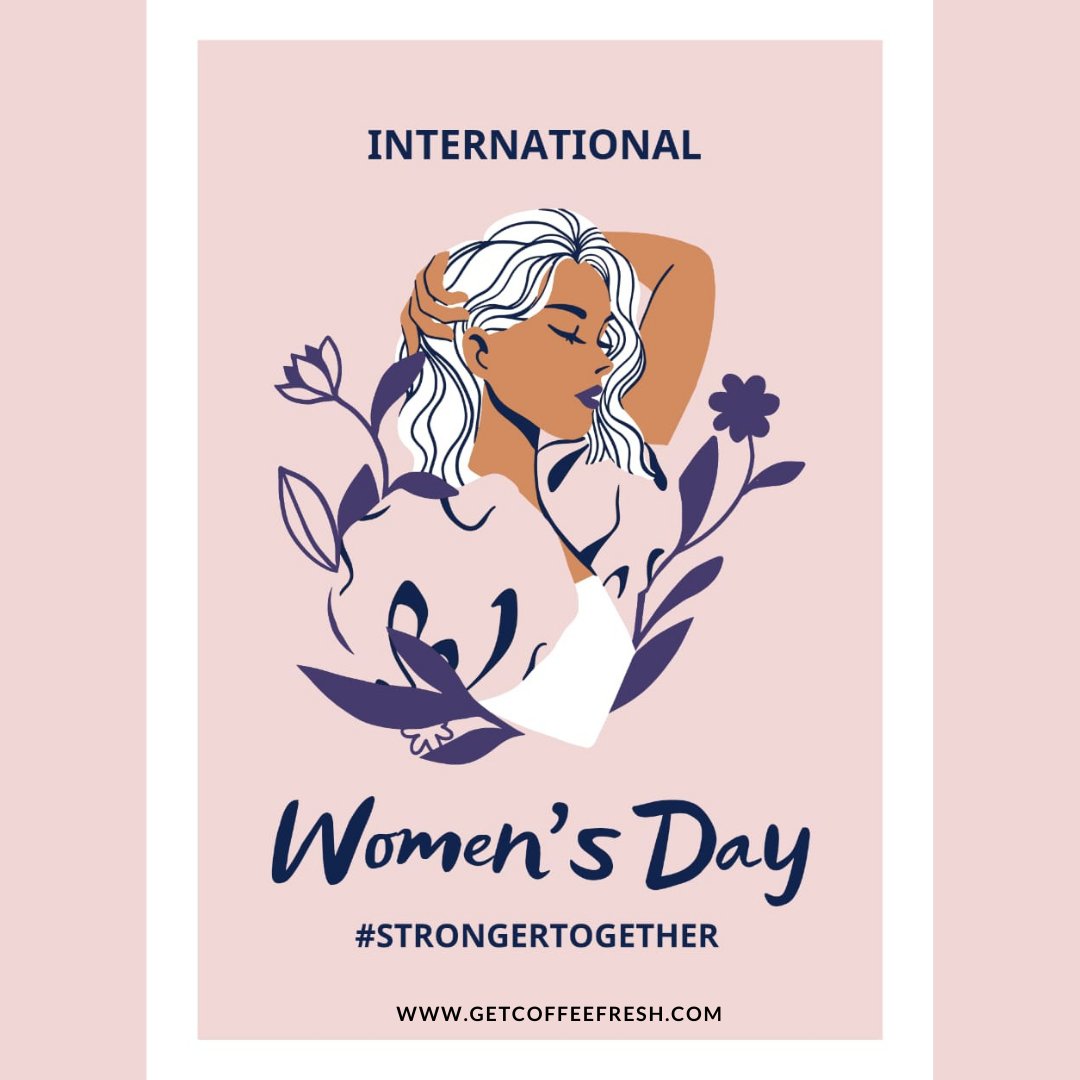 getcoffeefresh's tweet image. I alone cannot change the world, but I can cast a stone across the waters to create many ripples.” - Mother Teresa

March 8th- Women&apos;s Day