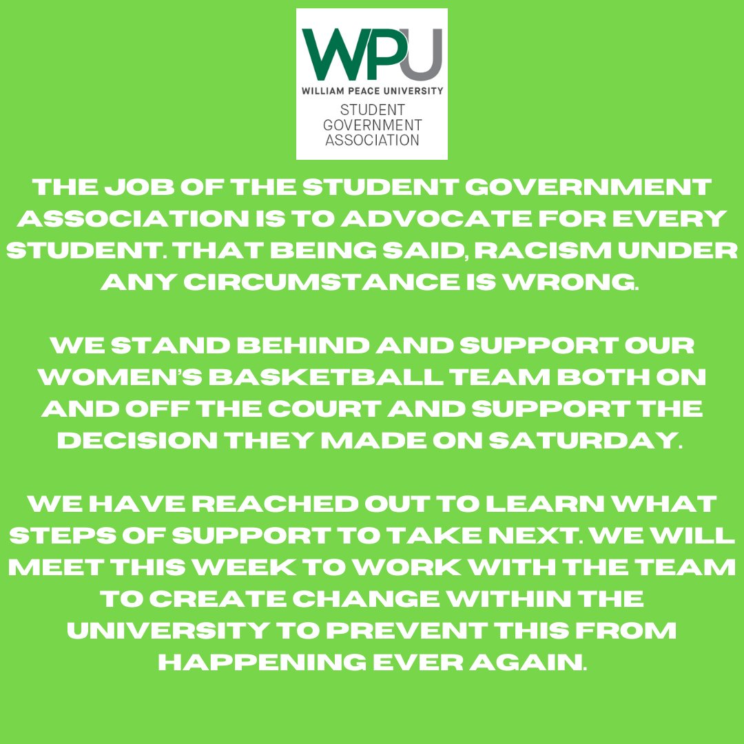 Enough is enough. This treatment will not be tolerated. We will be working with the player and their team this week to work on how to build a better community. It will be our number one priority for this semester and every year after.