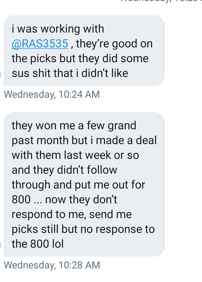 MRT2GPICKS's tweet photo. THIS GUY TOOK $80ยฃ FROM A prospect of mine
BE WARE ( 1st MSG IS FROM THE PROSPECT THE REST FROM THE THIEF)
IM FROM TEXAS WE STAY STRAPPED BUT IP ADDRESS ๐
BLOCKED BOTH PGS OF MINE
GUESS HE IS GUILTY LIKE ND RT TO HELP OTHERS STAY AWAY FROM SCAM https://t.co/xdIk6vlUdU