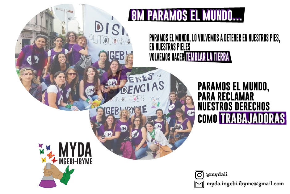 myda_ii's tweet photo. HOY 8M PARAMOS EL MUNDO.✊💜

PARAMOS EL MUNDO, LO VOLVEMOS A DETENER EN NUESTROS PIES, EN NUESTRAS PIELES.
VOLVEMOS HACER TEMBLAR LA TIERRA.
PARAMOS EL MUNDO, PARA RECLAMAR NUESTROS DERECHOS COMO TRABAJADORAS. https://t.co/ED4TWevuch