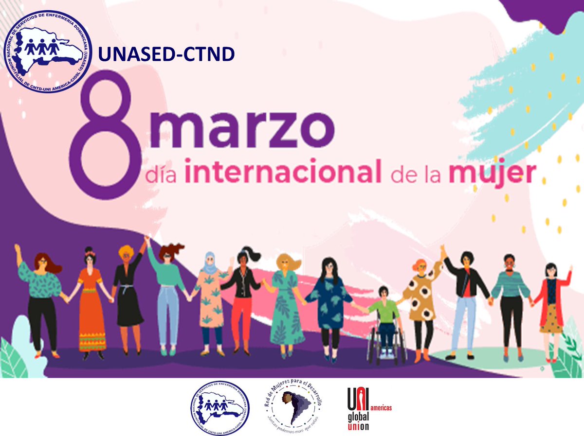 Hoy 8 de Marzo Día Internacional de la mujer, se celebra en honor a ese grupo de mujeres que en el 1908 salieron  a luchar por una mejora de salario y por una reducción de hora laboral.

#UNASD-CNTD , #UNICARIBE #COOPUNASED #UNIGLOBAL 
#diadelamujer #mujer #8demarzo  #mujeresluch