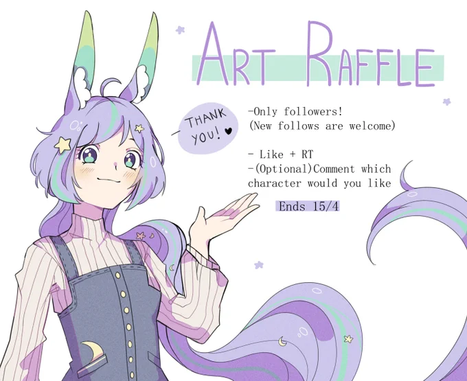 As I promised... ?ART RAFFLE?
Thank you so much for 7000 follows?
Good luck everyone✨
Ends 15/4 