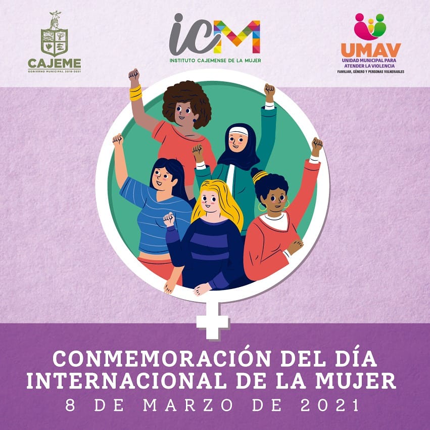 Este 08 de Marzo 2021 La lucha Continúa... Mi reconomiento a todas las Mujeres y Personas que cada día luchan por una igualdad sustantiva, a las mujeres que a través de la historia lucharon por nuestros derechos. A seguir trabajando por un futuro sin violencia. #ESTAMOSCONTIGO