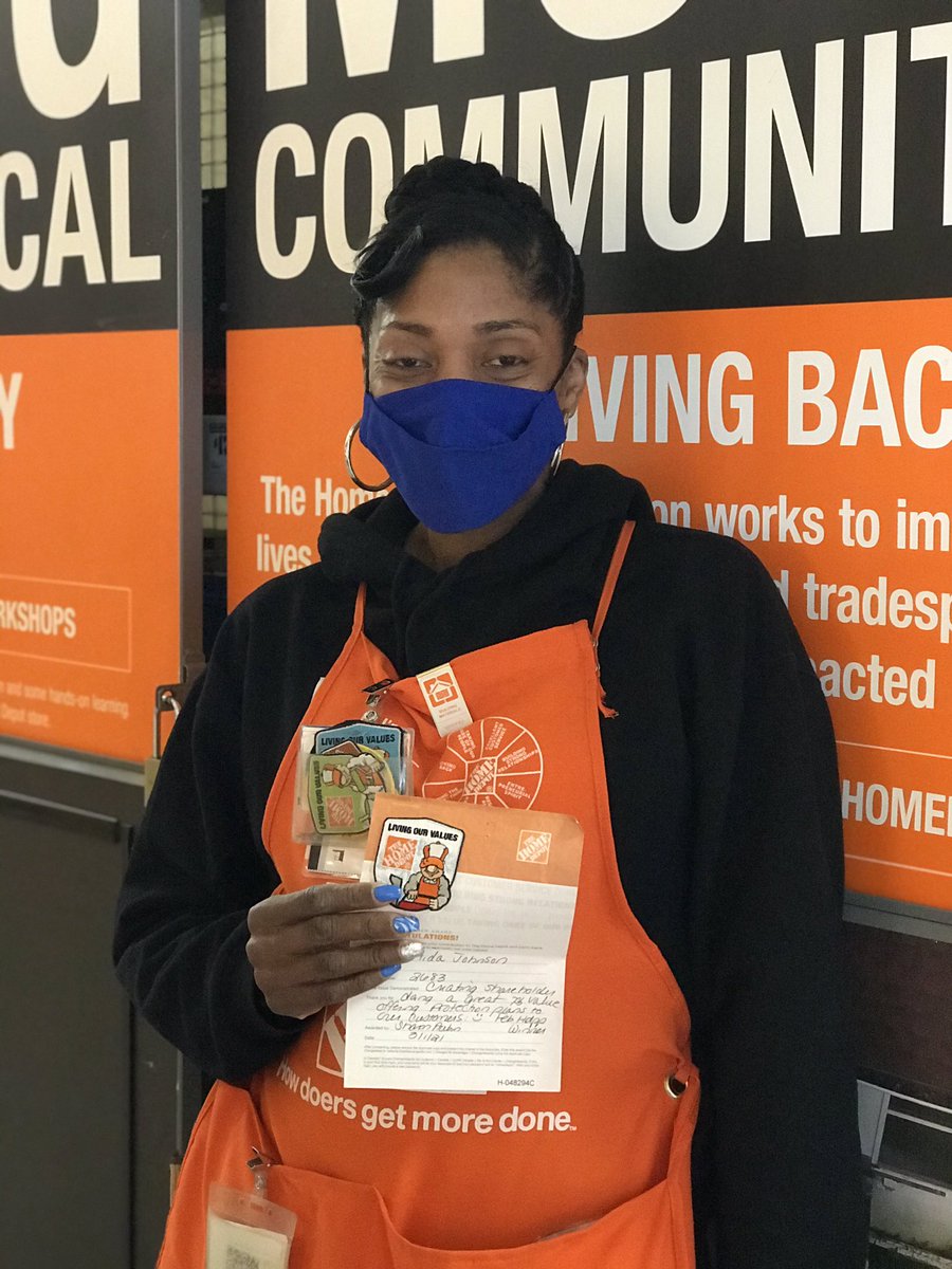 Sharon Aubin (@aubinsharon) on Twitter photo Congrats 🎉 to cashier Aida -she won February HDPP contest- great job for creating shareholder value
<a href="/AndyShawTHD/">Andy Shaw</a> <a href="/JasonArigoni/">Jason Arigoni</a> <a href="/KBiII3/">Bill King</a> <a href="/LongmooreW/">Steven Longmoore</a> <a href="/RalphRockwell2/">Ralph Rockwell</a> @TaraPittsfield Congrats 🎉 to cashier Aida -she won February HDPP contest- great job for creating shareholder value
<a href="/AndyShawTHD/">Andy Shaw</a> <a href="/JasonArigoni/">Jason Arigoni</a> <a href="/KBiII3/">Bill King</a> <a href="/LongmooreW/">Steven Longmoore</a> <a href="/RalphRockwell2/">Ralph Rockwell</a> @TaraPittsfield