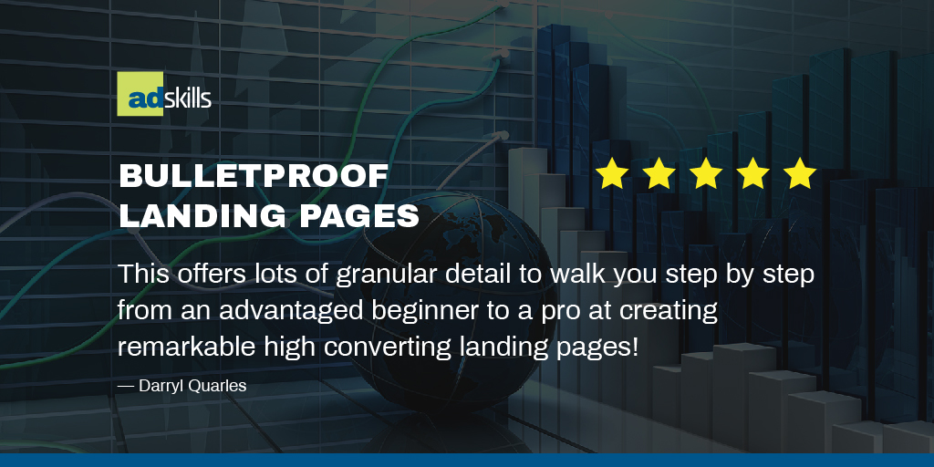 It's all about conversions. Thank you Darryl for the review! #getadskills