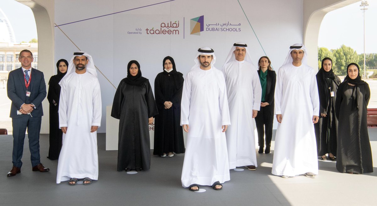 AlanDWilliamso1's tweet photo. ‘Every idea & thought, has a vision’
It was both an honour and an incredible privilege for @Taaleem to witness @HamdanMohammed launch his ambitious vision for #DXBSchools @DS_Mirdif and @DS_AlBarsha @Taaleem @KHDA #proudlytaaleem https://t.co/AZL0SITZ8d