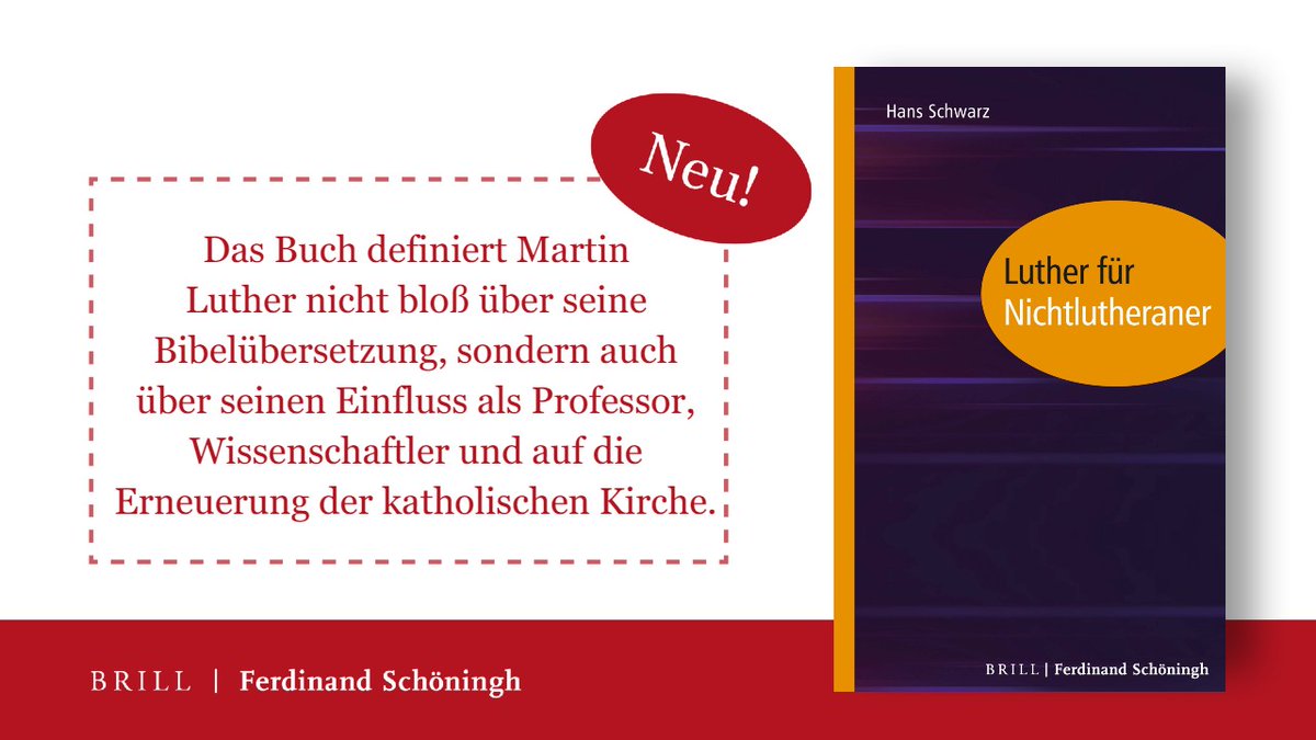 Ferdinand Schoeningh A Twitter Die Meisten Menschen Kennen Den Namen Martin Luther Aber Was Wollte Dieser Reformator Und Welche Bedeutung Hatte Er Weit Uber Die Kirche Hinaus Hans Schwarz Mochte In Seinem